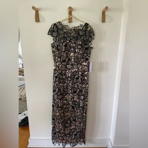 BHLDN Lynwood Cap Sleeve Dress by JS Collections size 12